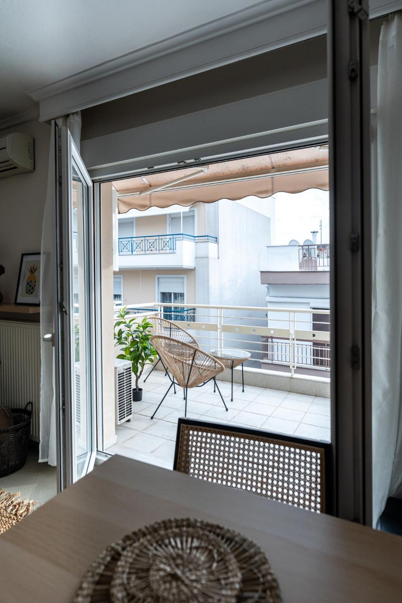 Pomegranate Luxury Penthouse Maisonette With Beautiful Terrace & Free Parking By Binobi ! Tessalónica Exterior foto