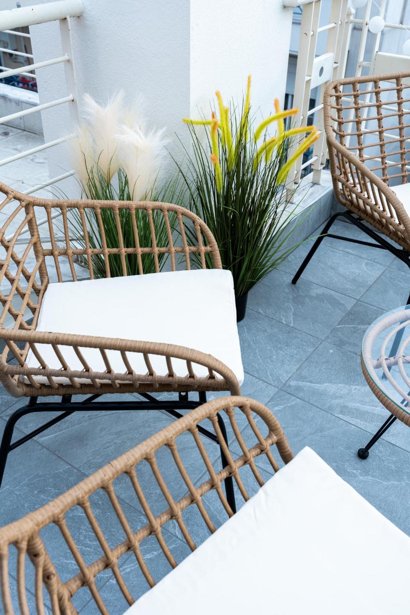 Pomegranate Luxury Penthouse Maisonette With Beautiful Terrace & Free Parking By Binobi ! Tessalónica Exterior foto